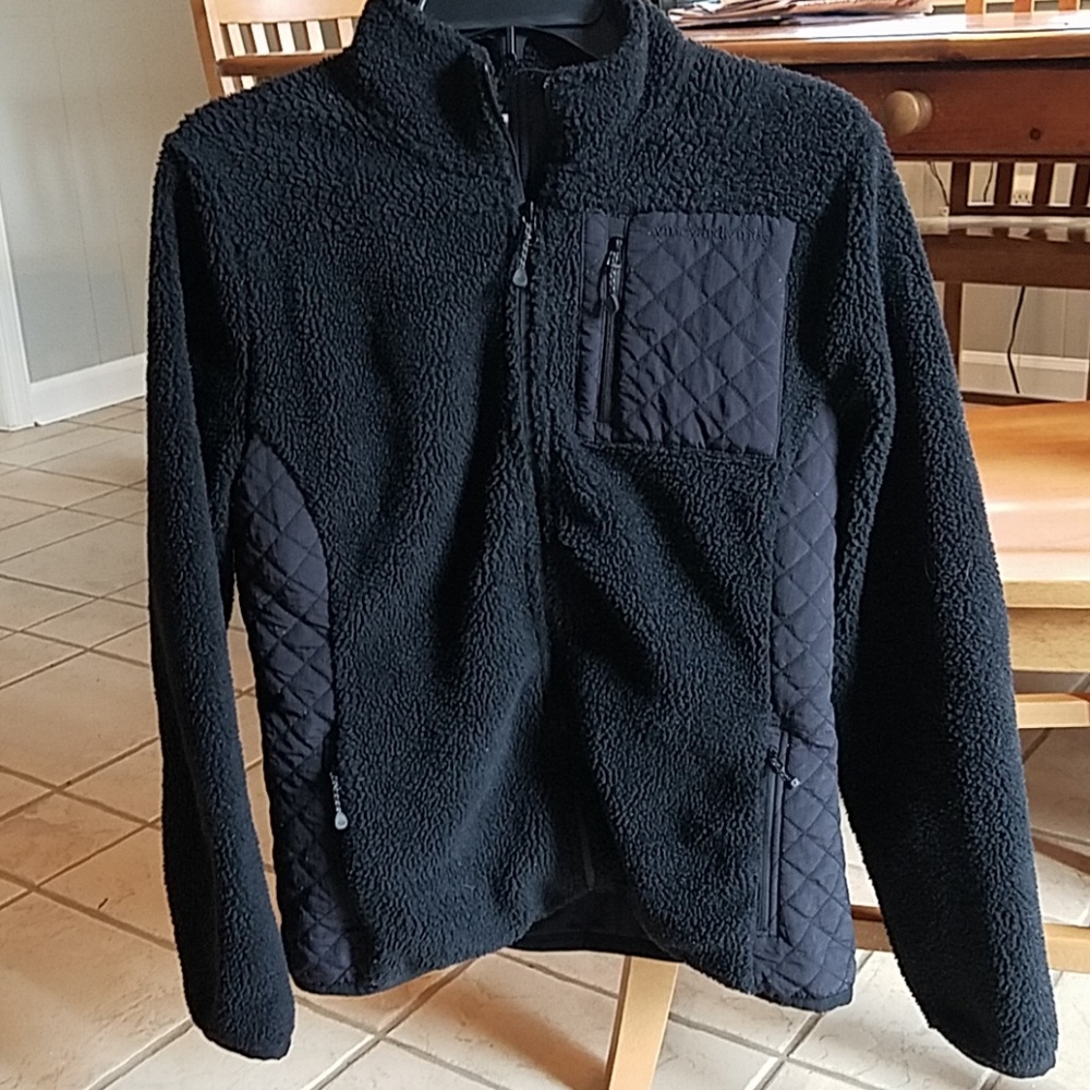 Vineyard Vines Sea View sherpa fleece jacket